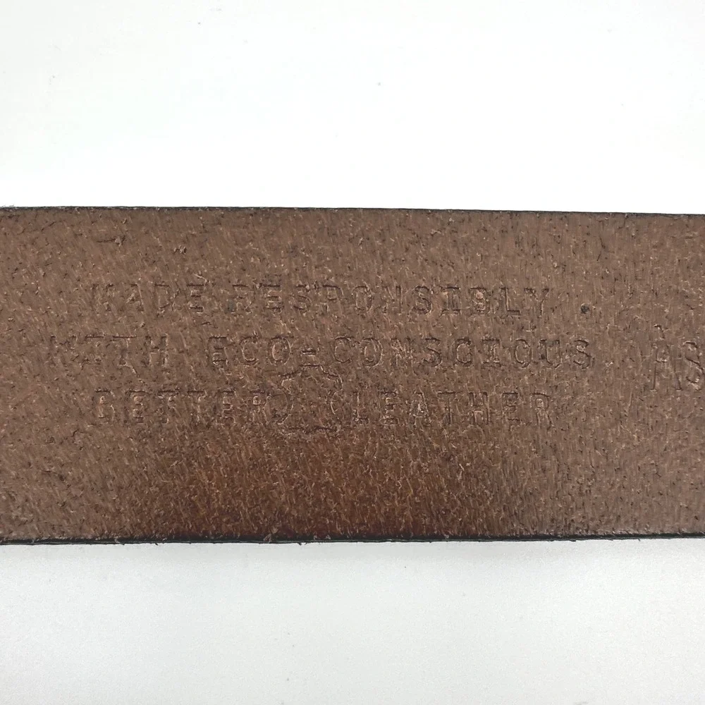 Timberland Leather Belt Mens 40 Brown Casual Workwear USA Western Rodeo Utility